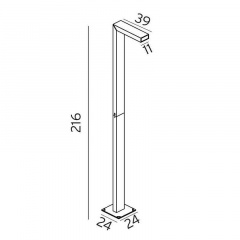 Уличный фонарь Norlys ASKER 1360B Київ