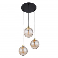 Люстра TK LIGHTING 4637 DEVI AMBER Обухів