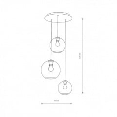 Люстра Nowodvorski 7641 VETRO III Львов