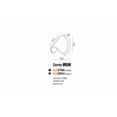 Бра AZzardo CERES AZ2798 Киев