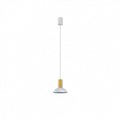Люстра Nowodvorski 8037 HERMANOS C WHITE/SOLID BRASS Київ