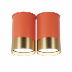 Точковий світильник Pikart BP подвійний Coral Gold 6349-1 Софіївська Борщагівка