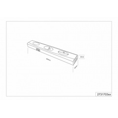 Мебельная подсветка TRIO ARAGON 273170301 Днепрорудное