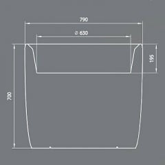 Декоративний вуличний світильник Nowodvorski FLOWERPOT L 9713 Славута