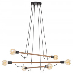 Люстра TK Lighting Helix Коричневий Чорний (TK4950) Обухів