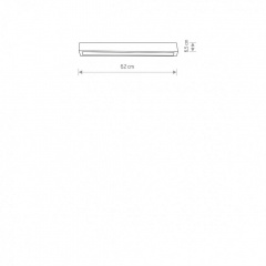 Потолочный светильник Nowodvorski 7557 STRAIGHT LED WHITE CEILING Миколаїв