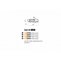 Бра AZzardo DALI 30 AZ2883 Броды
