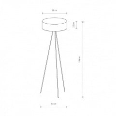 Торшер Nowodvorski 7988 CADILAC III BLACK BL Полтава