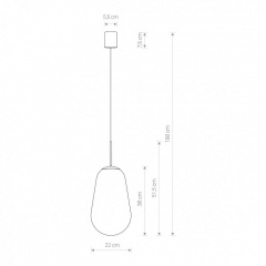 Люстра Nowodvorski 7798 PEAR BLACK M Киев