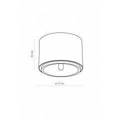 Точечный светильник MORIS GO TK-Lighting 3349 Вишневе