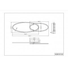 Люстра TRIO AVUS 629010132 Дніпрорудне