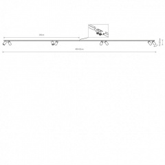 Спот Nowodvorski 7701 MONO VIII 2200 BLACK/GOLD Івано-Франківськ