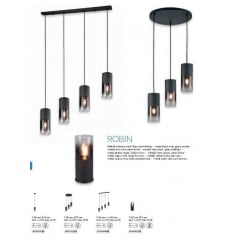 Люстра TRIO ROBIN 310600432 Костопіль