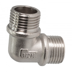 Уголок REMI 1/2"х1/2" НН латунь Житомир