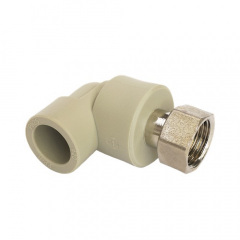 Уголок полипропиленовый Hi-Therm 1"x3/4" В с накидной гайкой (H40802525) Мукачево