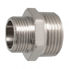 Ниппель редукционный REMI 3/4"х1" НН латунь Киев