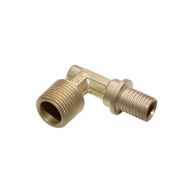 Колено редукционное натяжное HERZ QUICK FIX 16х1/2" НР латунь
