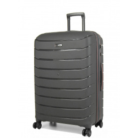 Чемодан дорожный Snowball 61303 Cologne L 92,5 л 75х49x28 см Серый