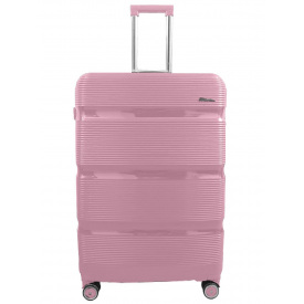 Валіза велика Milano bag 0307 поліпропілен Рожевий