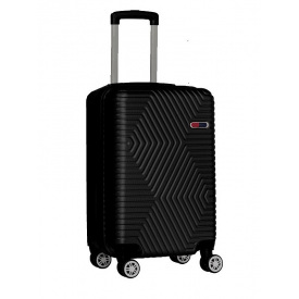 Чемодан Малый S ABS пластик на колесах GD Polo 60k001 45L Черный