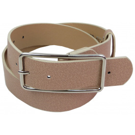 Жіночий ремінь зі штучної шкіри Doca 54619 Бежевий