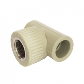 Тройник полипропиленовый Hi-Therm 1 1/4"x1"x1 1/4" В (H213032323232)