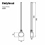 ТЕН для рушникосушки OnlyHeat Pearl White 0,3 кВт Лубни