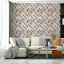 Панель стінова 3D 700х770х4мм мозаїка коричнева (D) Sticker Wall SW-00002012 Луцьк