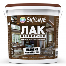 Лак для Пола Skyline Паркетный Акрил-полиуретановый Матовый 10 л