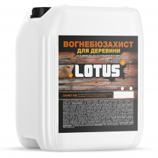 Огнебиозащита грунтовка-пропитка для дерева Lotus 5л