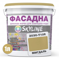 Фарба Акрил-латексна Фасадна Skyline 2030-Y10R Мигдаль 1л Хуст