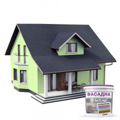 Фарба Акрил-латексна Фасадна Skyline 0520-G50Y Цитрус 1л Ізюм