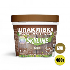 Шпаклевка для дерева готовая к применению акриловая SkyLine Wood Бук 400 г Запоріжжя