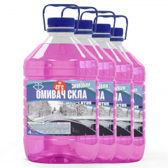 Омивач скла Зимовий -22°C "Bubble Gum" Lotus УПАКОВКА 4 шт. x 4 л Київ