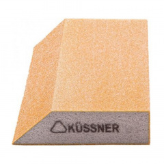 Шлифовальный брусок трапеция губка Kussner Soft P180 эластичный 125x90x25 Тернополь