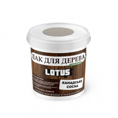 Кольоровий Лак для Дерева Lotus Глянець Канадська сосна 0.5 л Одеса