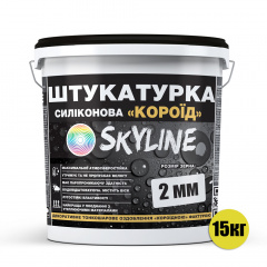 Штукатурка "Короїд" Skyline Силіконова, зерно 2 мм, 15 кг Київ