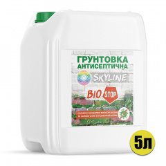 Антисептическая противогрибковая грунтовка SkyLine Биостоп 5л Біла Церква