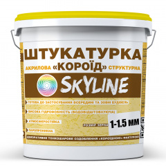 Штукатурка "Короед" Skyline акриловая, зерно 1-1,5 мм, 15 кг Мукачево