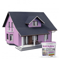 Краска Акрил-латексная Фасадная Skyline 1030-R40B Сиреневый 3л Сумы