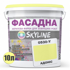 Фарба Акрил-латексна Фасадна Skyline 0530-Y Адоніс 10л Вінниця