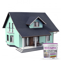 Фарба Акрил-латексна Фасадна Skyline 0520-B90G М'ята 10л Чернігів