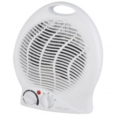 Тепловентилятор WetAir WFH-04 2000 Вт 25м2 напольный, белый Київ