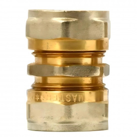 Муфта Waterpro 3/4"х3/4" ВВ латунь (MA0042)