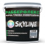 Краска резиновая суперэластичная сверхстойкая SkyLine РабберФлекс Серый RAL 7046 1200 г Луцьк