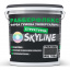 Фарба гумова структурна «РабберФлекс» SkyLine Графітова RAL 7024 1,4 кг Черкаси