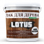 Лак акриловый для дерева LOTUS Прозрачный Полуматовый 3л Винница