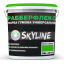 Краска резиновая суперэластичная сверхстойкая SkyLine РабберФлекс Светло-зеленый RAL 6018 3600 г Буча
