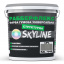 Фарба гумова структурна «РабберФлекс» SkyLine Сіра RAL 7046 14 кг Івано-Франківськ