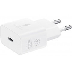 Сетевое зарядное устройство Samsung 25W Travel Adapter + Type-C cable White (EP-T2510XWEGEU) (6921949) Харків
